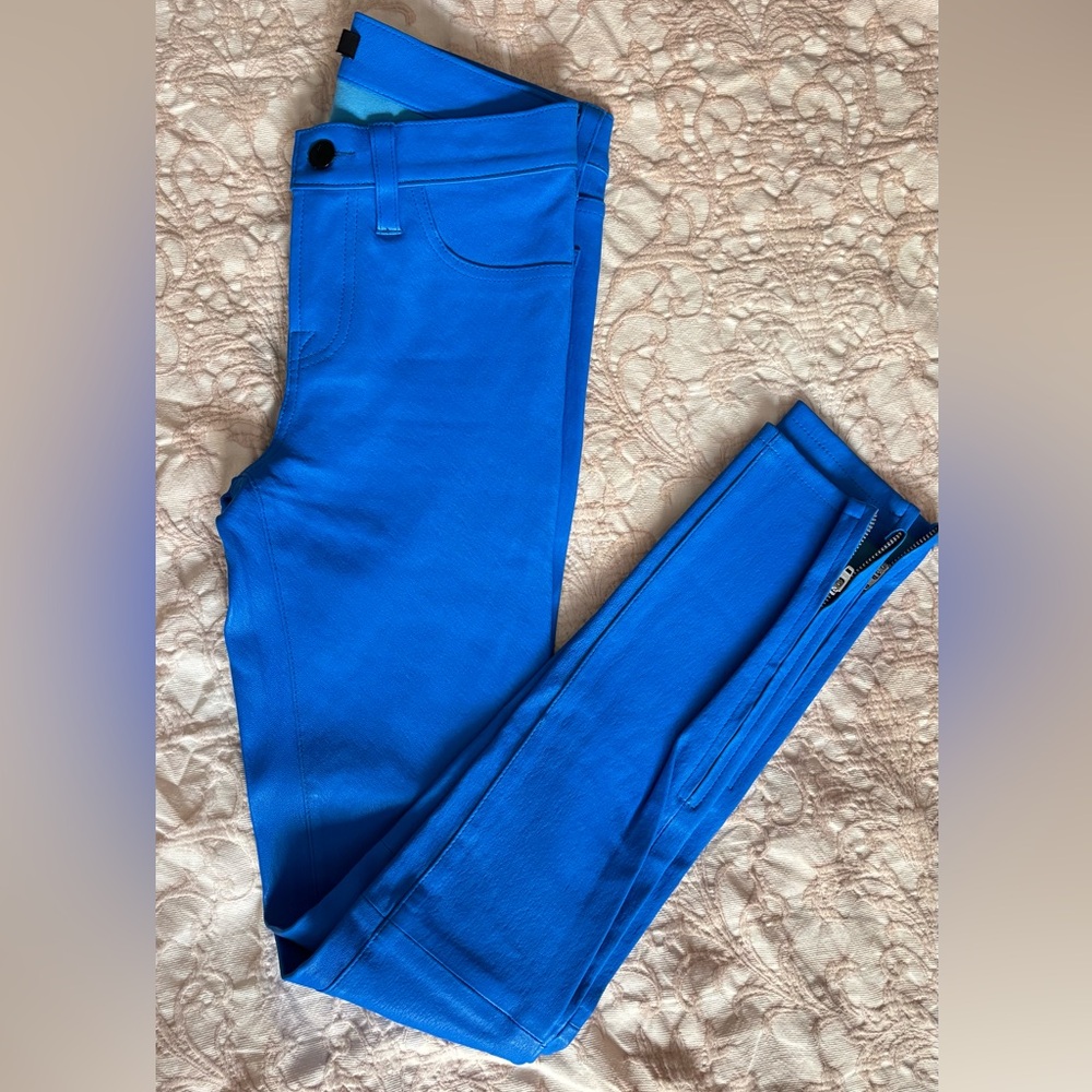 J Brand Electric Royal Blue Skinny Jeans